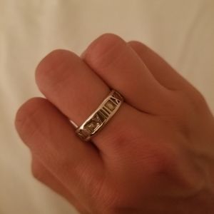 Tiffany & Co Atlas Ring Authentic